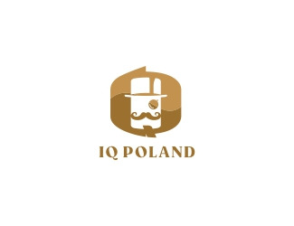 Projekt graficzny logo dla firmy online IQ Poland
